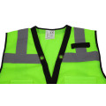 Mesh Hook Loop Safety Vest high visibility road safety reflective vest chalecos de seguridad